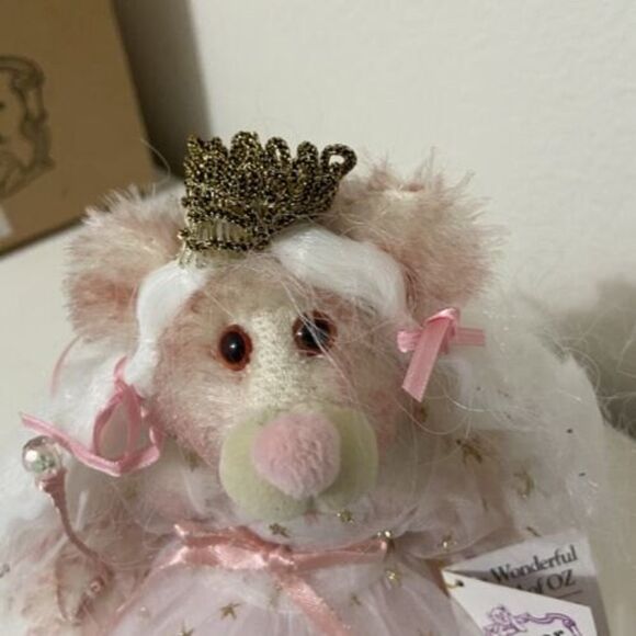 Jaymar Creations Good Witch The Wonderful Wizard of Oz Mohair Bear #JF00316 #715 - Picture 8 of 12